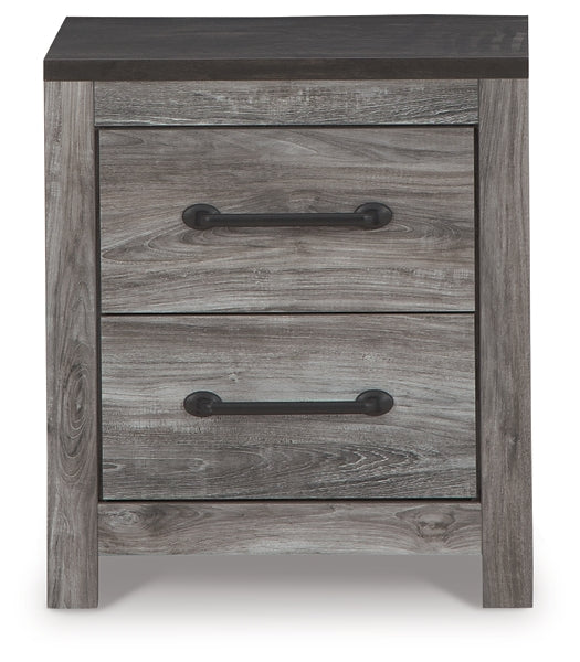 Bronyan Two Drawer Night Stand Homeline Furniture