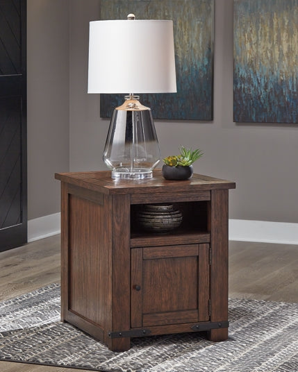 Budmore Rectangular End Table Homeline Furniture