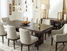 Burkhaus Dining Table and 8 Chairs Homeline Furniture