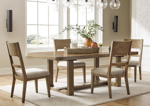 Cabalynn Dining Table and 4 Chairs Homeline Furniture