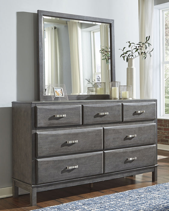 Caitbrook Dresser and Mirror Homeline Furniture