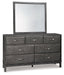 Caitbrook Dresser and Mirror Homeline Furniture