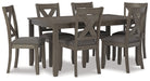 Caitbrook RECT DRM Table Set (7/CN) Homeline Furniture