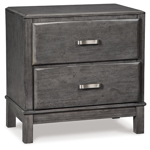 Caitbrook Two Drawer Night Stand Homeline Furniture