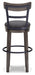 Caitbrook UPH Swivel Barstool (1/CN) Homeline Furniture