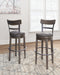 Caitbrook UPH Swivel Barstool (1/CN) Homeline Furniture