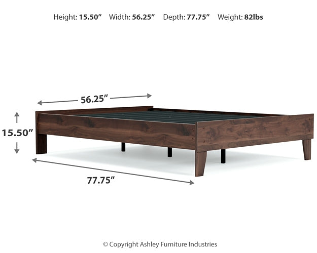 Calverson Queen Platform Bed Homeline Furniture