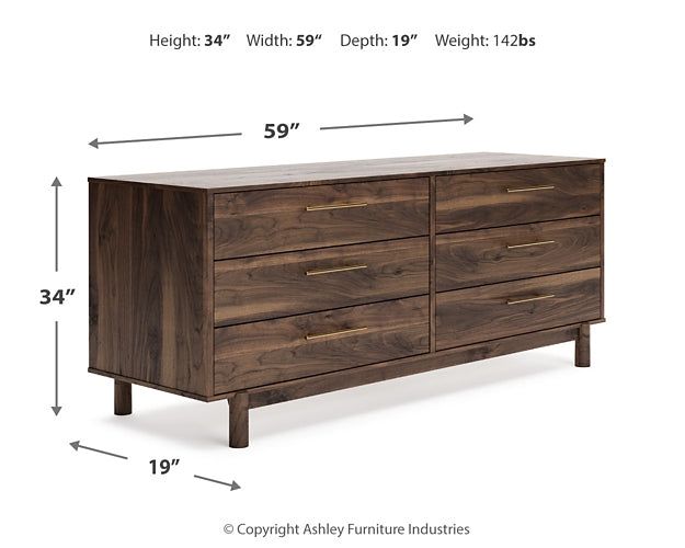 Calverson Six Drawer Dresser Homeline Furniture