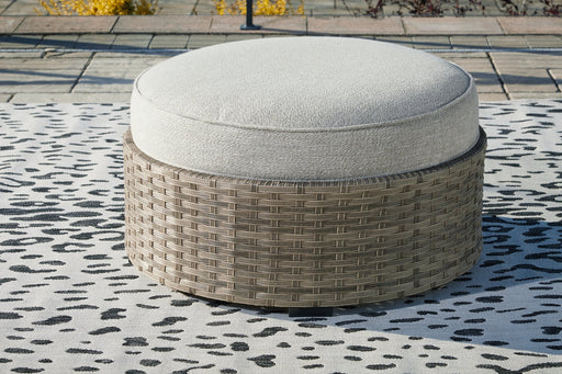 Calworth Ottoman with Cushion Homeline Furniture