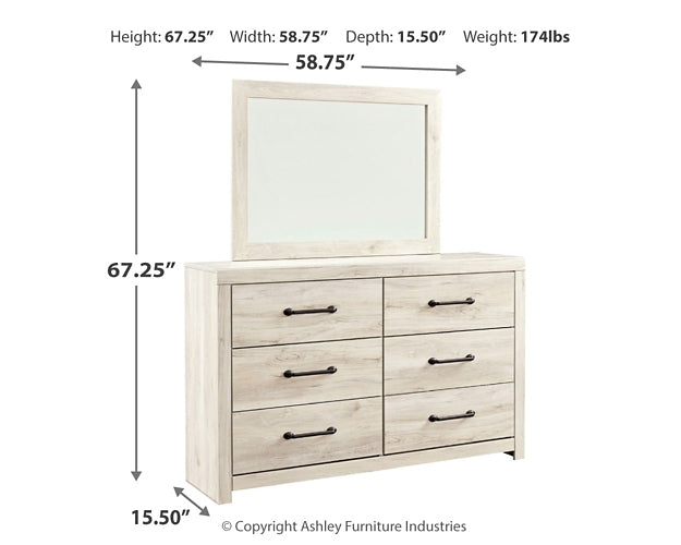 Cambeck Dresser and Mirror Homeline Furniture