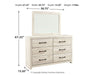 Cambeck Dresser and Mirror Homeline Furniture