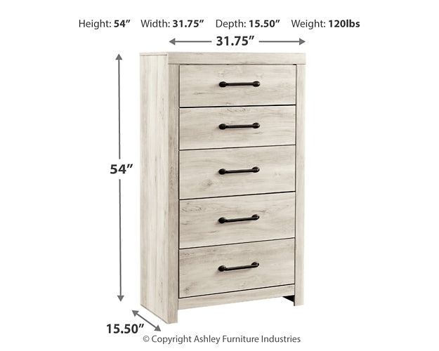 Cambeck Five Drawer Chest Homeline Furniture