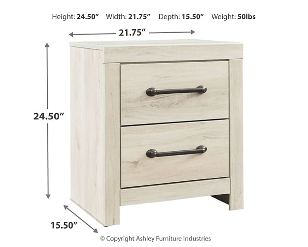 Cambeck King Panel Bed with Mirrored Dresser and Nightstand Homeline Furniture