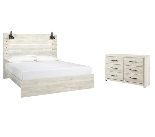 Cambeck Queen Panel Bed with Dresser Homeline Furniture