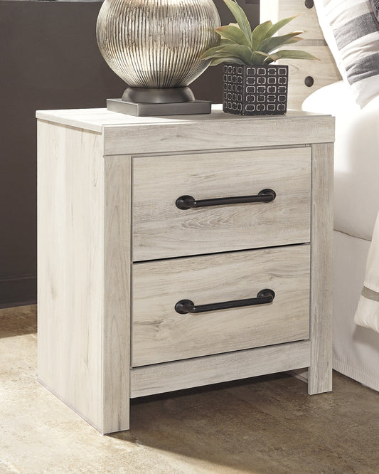 Cambeck Two Drawer Night Stand Homeline Furniture