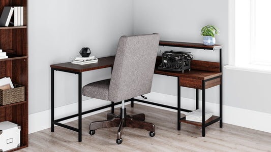 Camiburg L-Desk with Storage Homeline Furniture