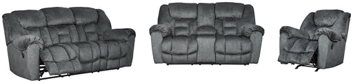 Capehorn Sofa, Loveseat and Recliner Homeline Furniture