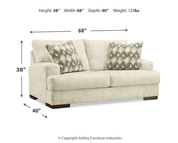 Caretti Loveseat Homeline Furniture