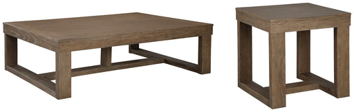 Cariton Coffee Table with 1 End Table Homeline Furniture