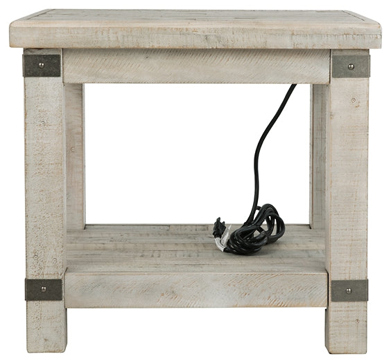 Carynhurst Rectangular End Table Homeline Furniture