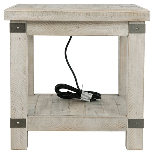 Carynhurst Rectangular End Table Homeline Furniture