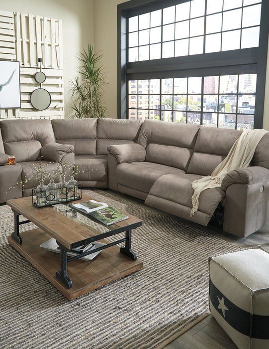 Cavalcade 3-Piece Power Reclining Sectional Homeline Furniture