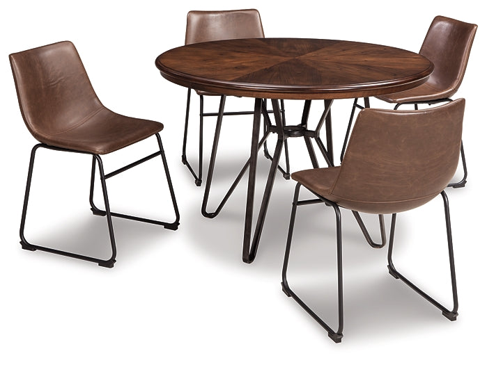 Centiar Dining Table and 4 Chairs Homeline Furniture