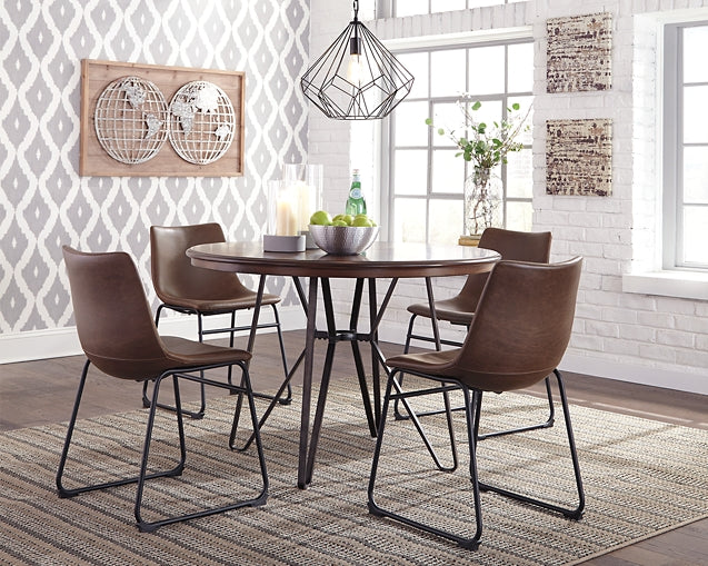 Centiar Dining Table and 4 Chairs Homeline Furniture