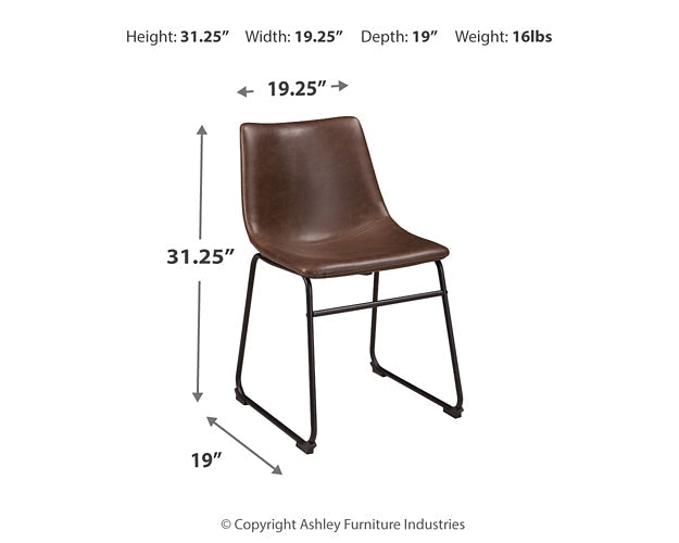 Centiar Dining Table and 4 Chairs Homeline Furniture