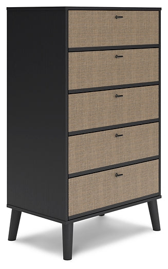 Charlang Five Drawer Chest Homeline Furniture