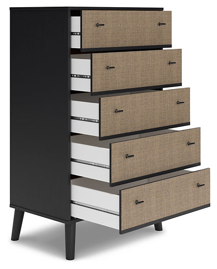 Charlang Five Drawer Chest Homeline Furniture