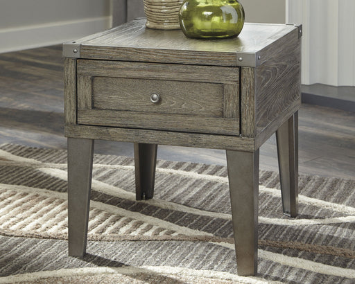 Chazney Rectangular End Table Homeline Furniture