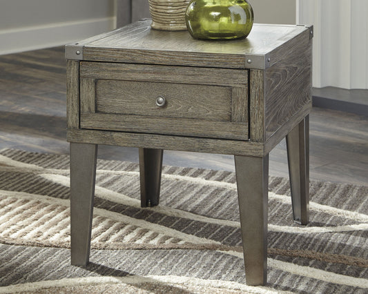 Chazney Rectangular End Table Homeline Furniture