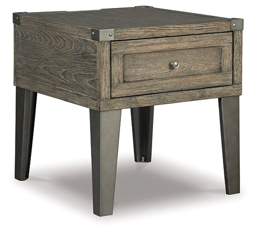 Chazney Rectangular End Table Homeline Furniture