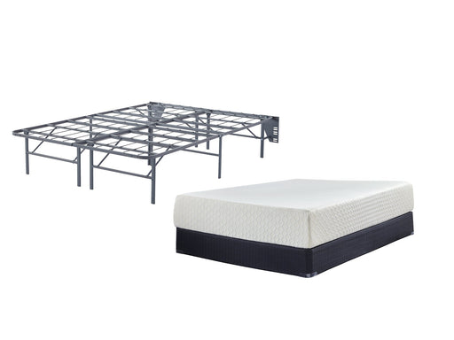 Chime 12 Inch Memory Foam Mattress with Foundation Homeline Furniture