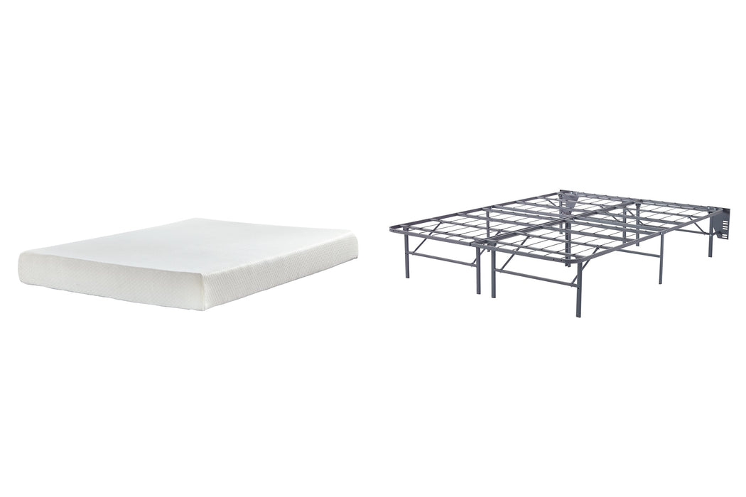 Chime 8 Inch Memory Foam Mattress with Foundation Homeline Furniture