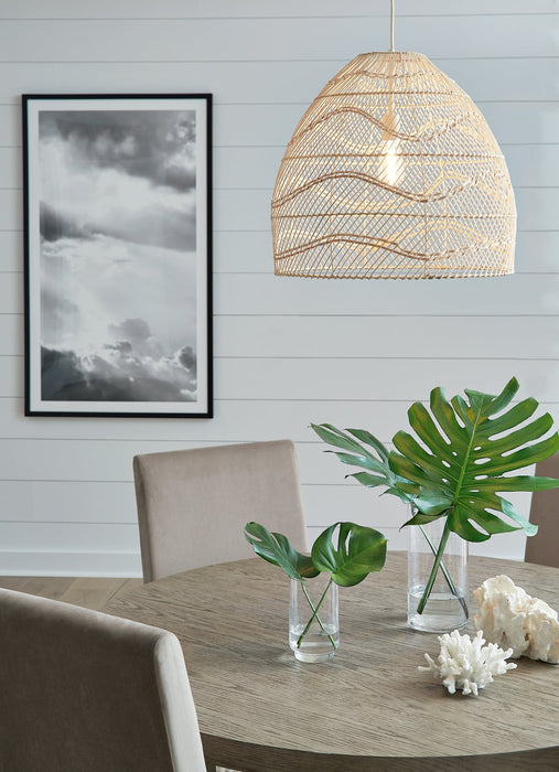 Coenbell Rattan Pendant Light (1/CN) Homeline Furniture