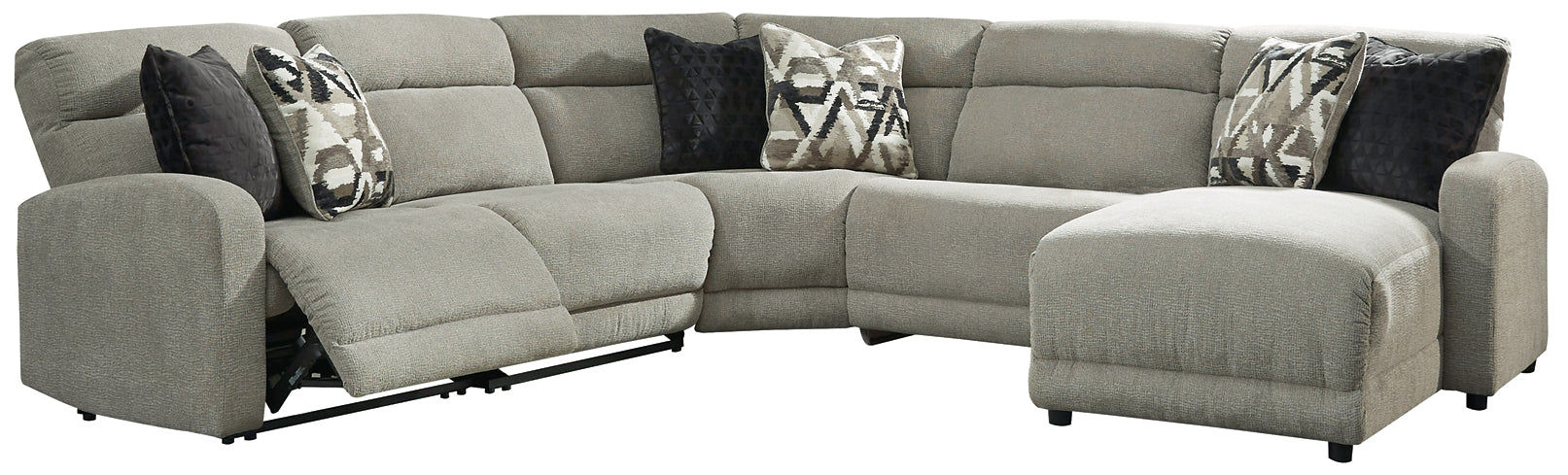 Colleyville 5-Piece Power Reclining Sectional Homeline Furniture