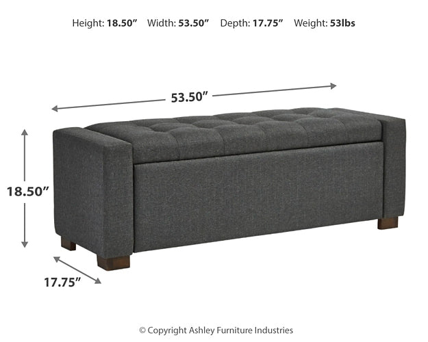 Cortwell Storage Bench Homeline Furniture