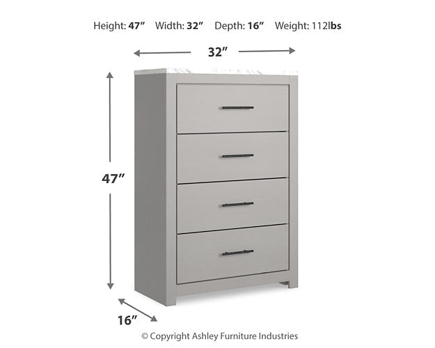 Cottonburg Four Drawer Chest Homeline Furniture