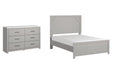 Cottonburg Full Panel Bed with Dresser Homeline Furniture