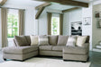 Creswell 2-Piece Sectional with Chaise Homeline Furniture