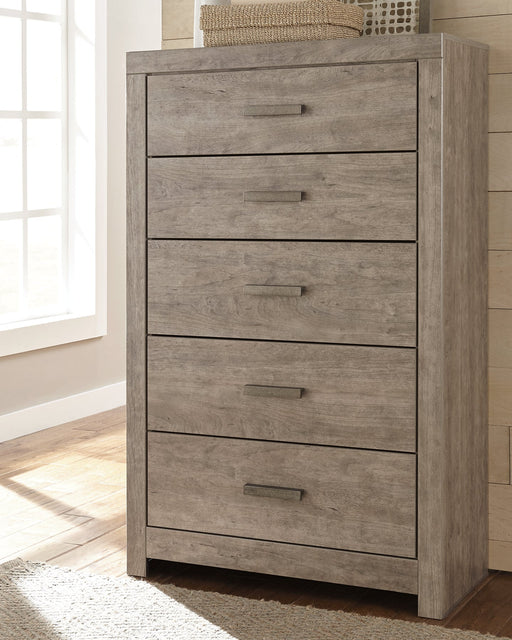 Culverbach Five Drawer Chest Homeline Furniture