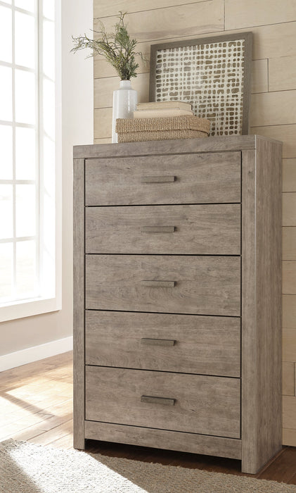 Culverbach Five Drawer Chest Homeline Furniture