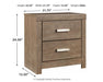 Culverbach Full Panel Bed with 2 Nightstands Homeline Furniture