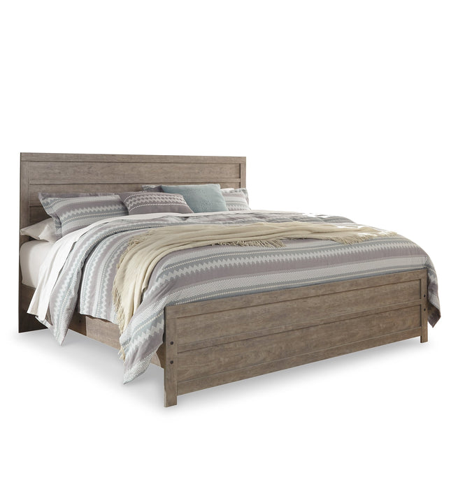 Culverbach King Panel Bed with Dresser Homeline Furniture