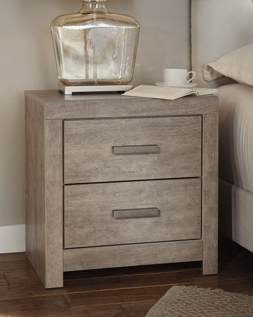 Culverbach Two Drawer Night Stand Homeline Furniture