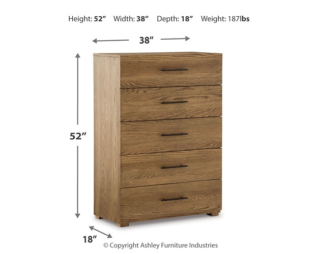 Dakmore Five Drawer Chest Homeline Furniture