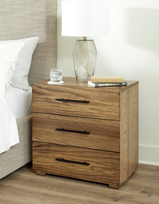 Dakmore Three Drawer Night Stand Homeline Furniture