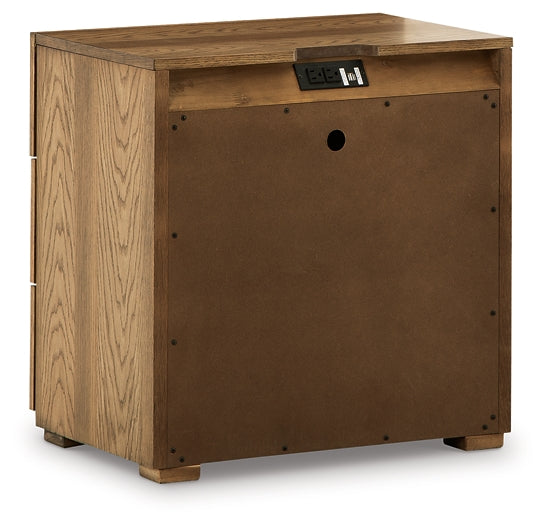 Dakmore Three Drawer Night Stand Homeline Furniture